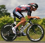 Frank Schleck während der 19. Etappe der Tour de France 2007